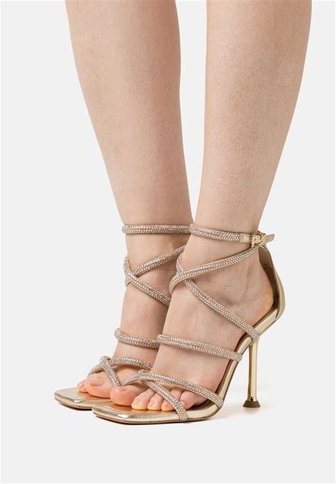 michael michael kors footwear strappy gold|michael kors leather platform sandals.